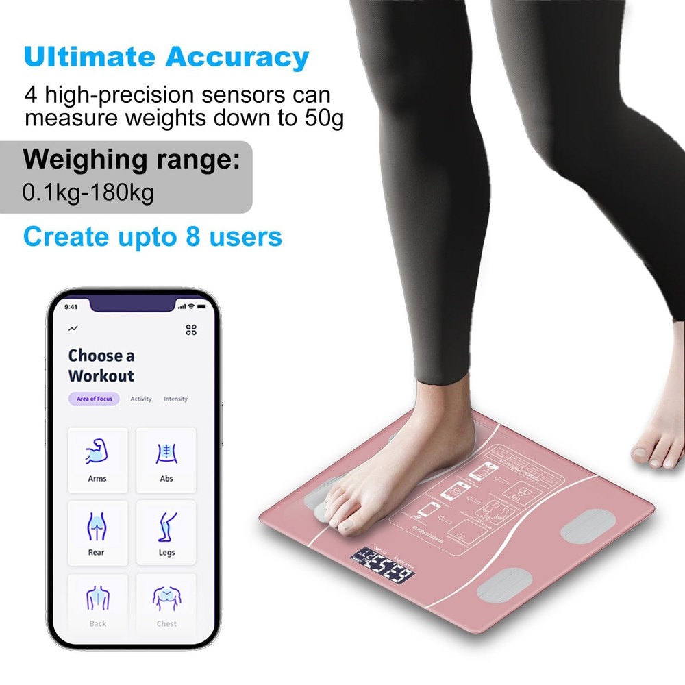Intelligent Body Fat Scale, a Simple and Practical Digital Scale That can be ...