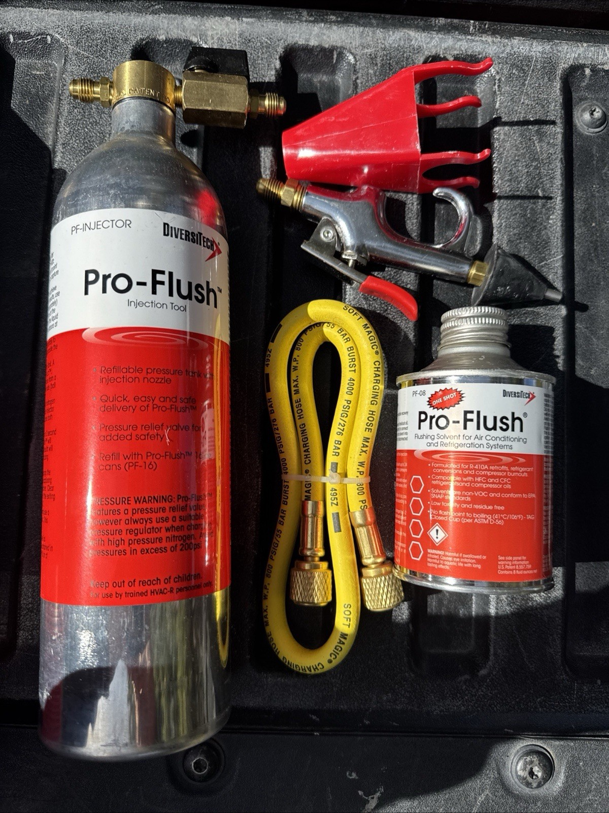 Diversitech Pro Flush HVAC Solvent Flushing Kit