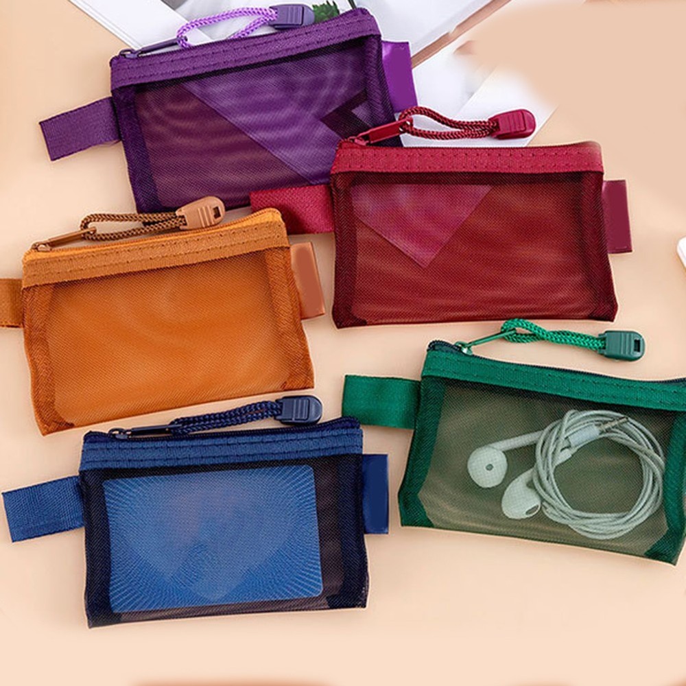 Mesh Pouch Multi-purpose Storage Organizational Pouch Stylish Solution