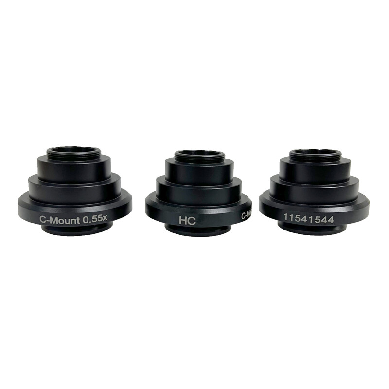 Microscope Camera Adapter 0.55X C mount Relay Lenses for Leica DM Microscope