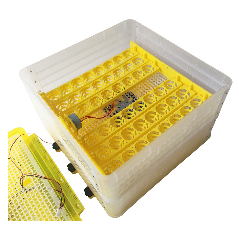 Egg Bird Incubator 96 Eggs Automatic Poultry Hatcher Breeder Digital Display