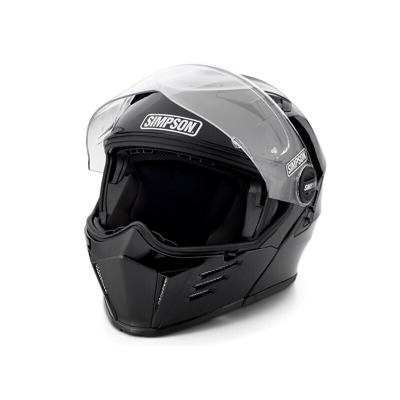 Simpson Helmet M59XL3; Mod Bandit X-Large Full Face Flat Black DOT/ECE