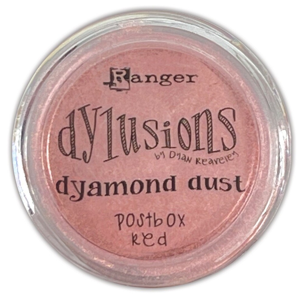 Dyan Reaveley Dylusions Dyamond Dust-Postbox Red