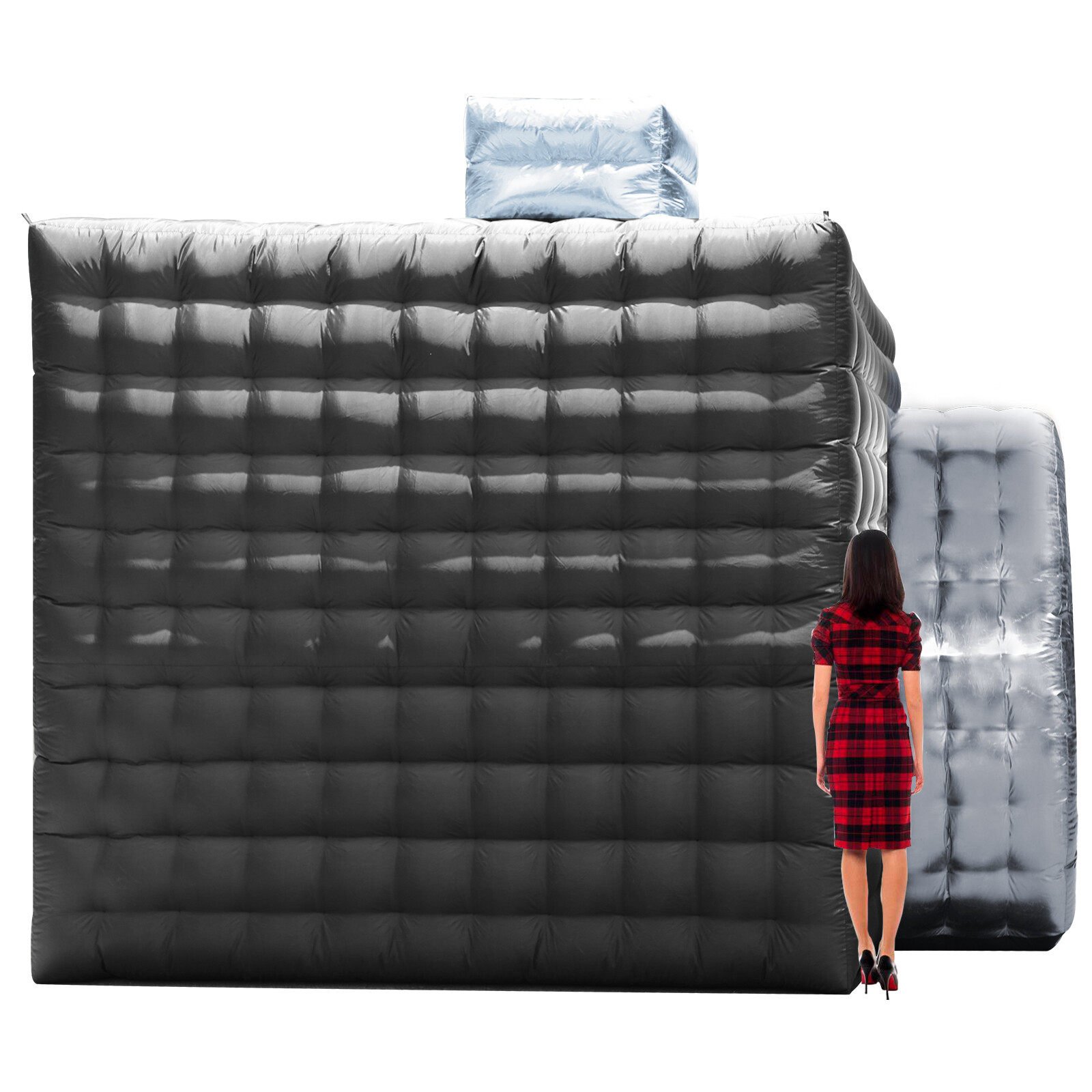 New Style Camera Shape Inflatable Photo Booth LED Wedding Tent with for Events