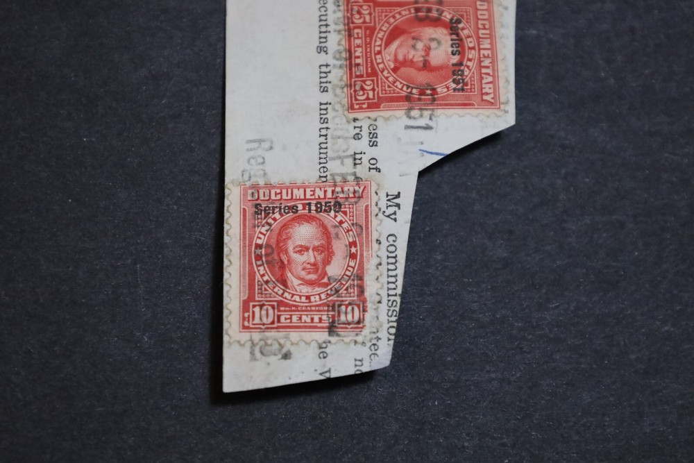 Internal Revenue Documentary stamps