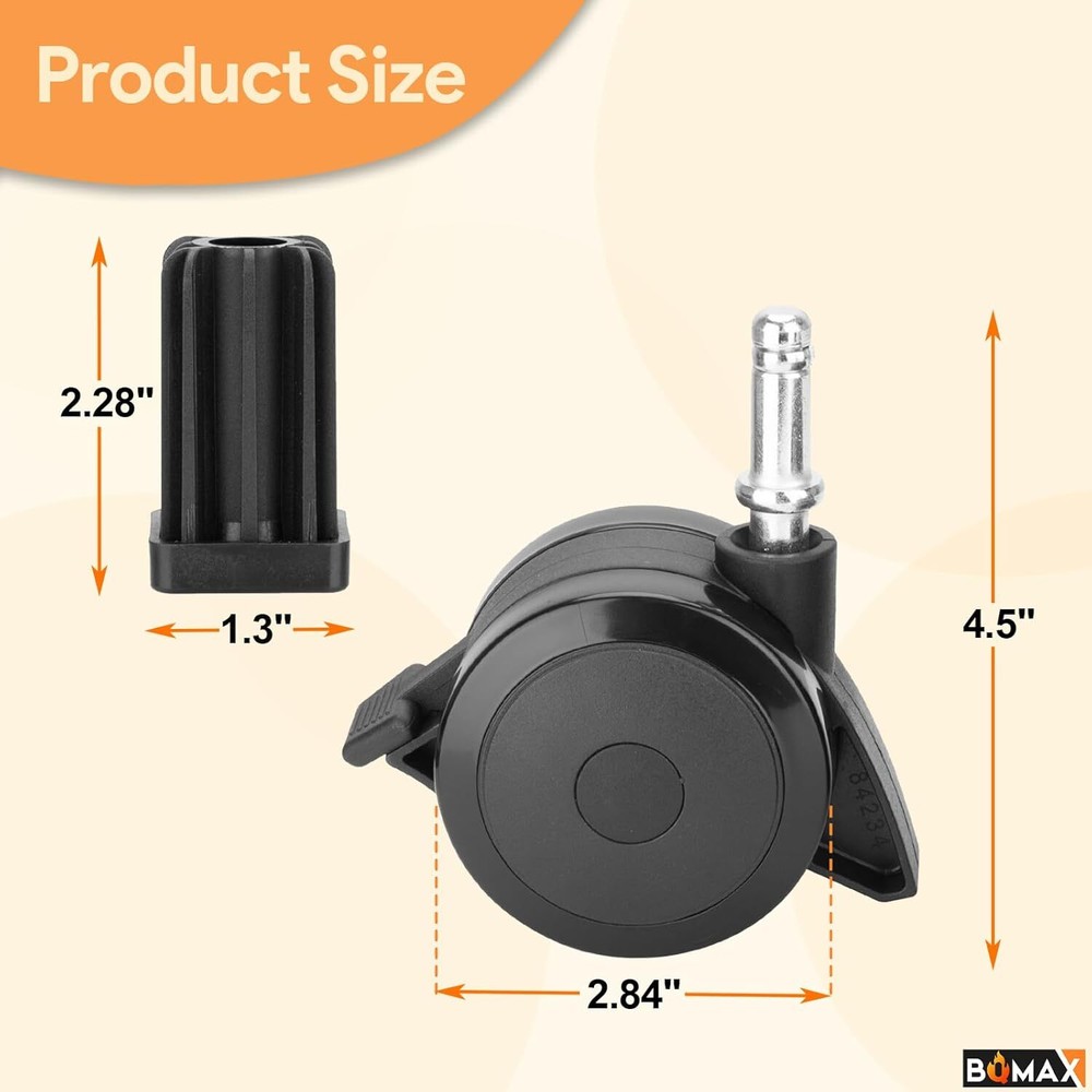 Weber 70360 Locking Caster Spirit Summit Genesis (4 Pack)