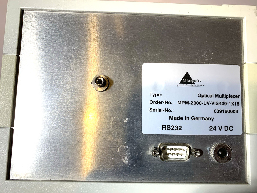 Ocean Optics Mikropack MPM-2000 Fiberoptic Multiplexer for Spectrometer UV-VIS