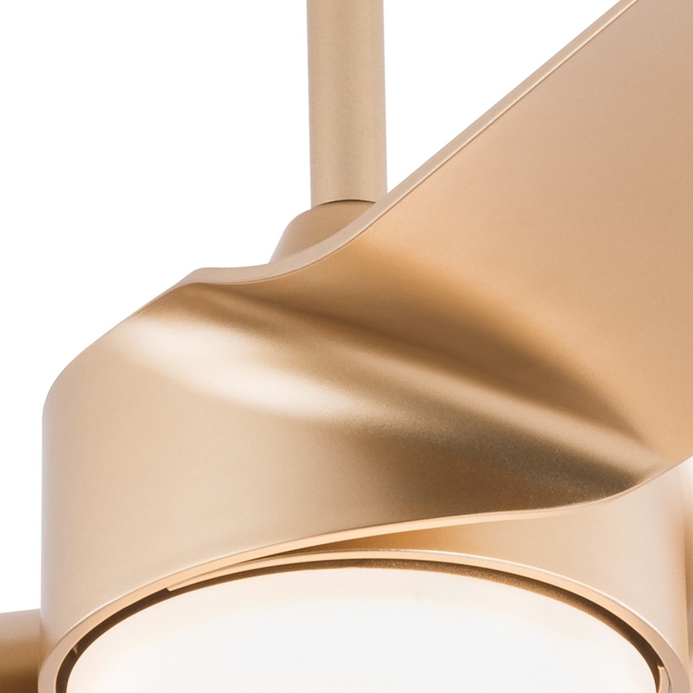 52" Modern Ceiling Fan Light 6-speed Adjustable For Bedroom Remote Control