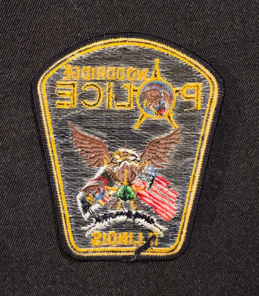 Woodridge Illinois IL Police Sheriff Patch Eagle Patch
