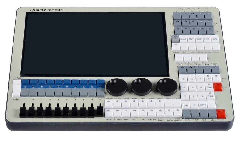 new DJ stage light controller Mini mobile dmx controller/touch screen +bag