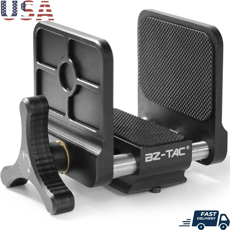 Durable Aluminum Shooting Saddle Clamp Universal Mount Quick Release Easy Setup
