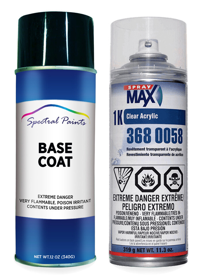 For Ford UA Ebony Spray Paint & Clear Compatible