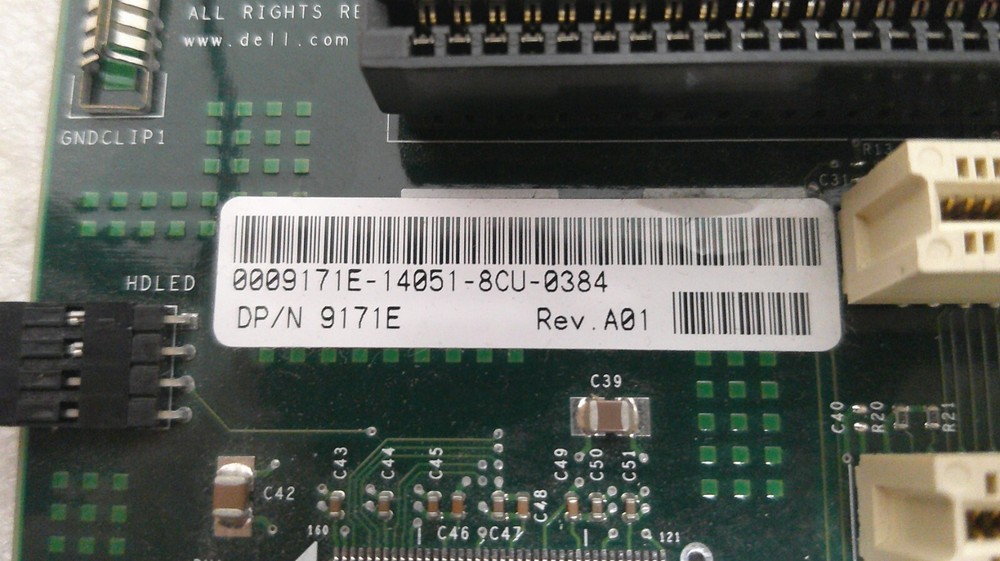 Dell 9171E Optiplex PCI ISA Riser Card TESTED