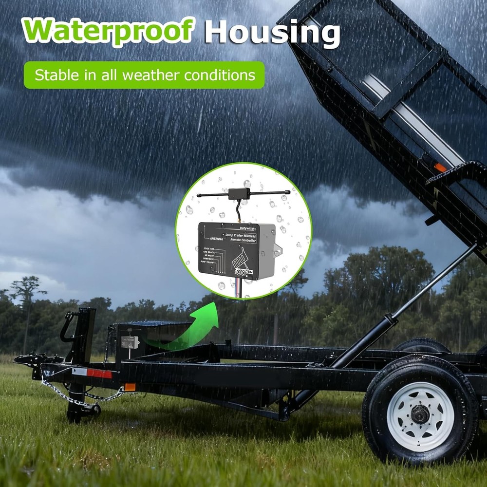 Upgraded Wireless Dump Trailer Remote Controller