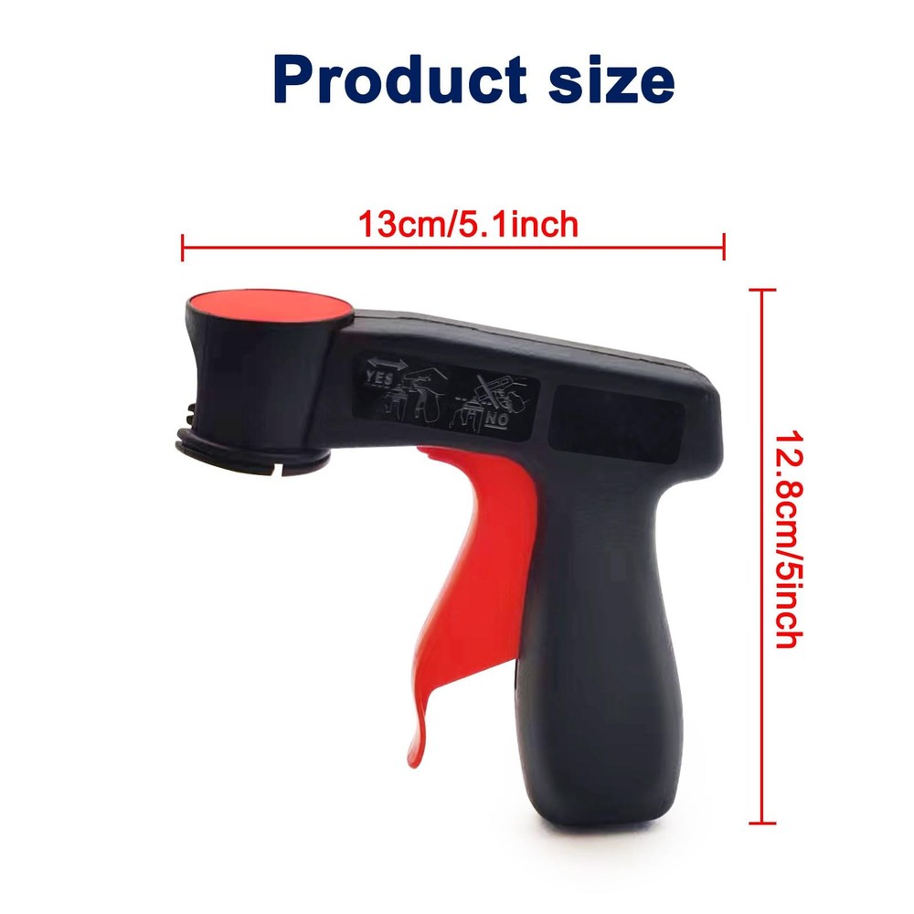 2 pcs instant aerosol trigger handles reusable universal easy to install Comp...