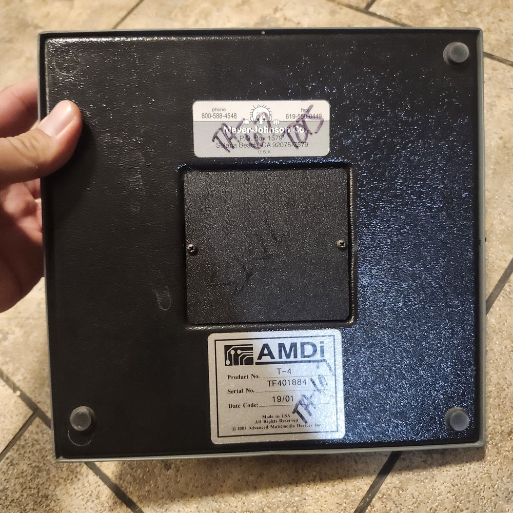 Tech Talk AMDI Communication Speech Device 4 square model T-4 Tested Working