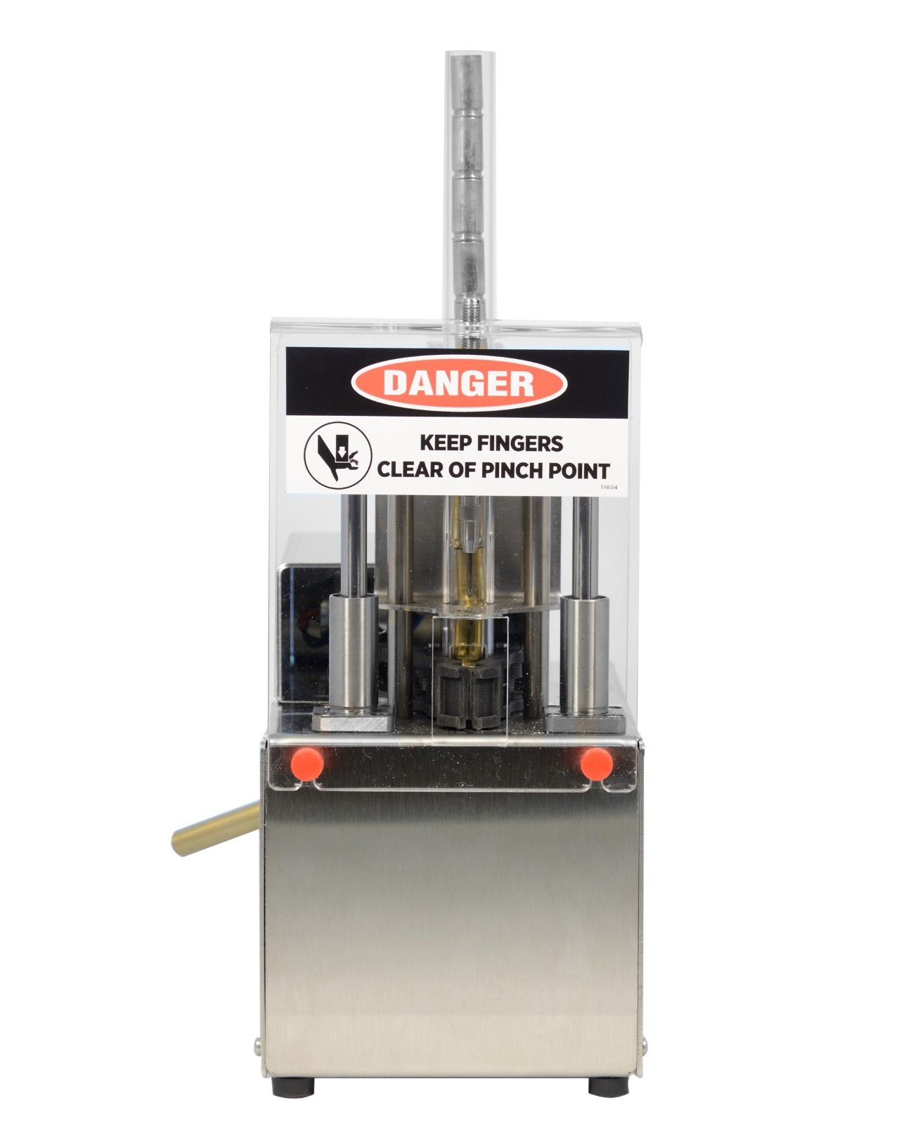 ADM Automatic Depriming Machine: removes Primers from Spent Brass before Reload