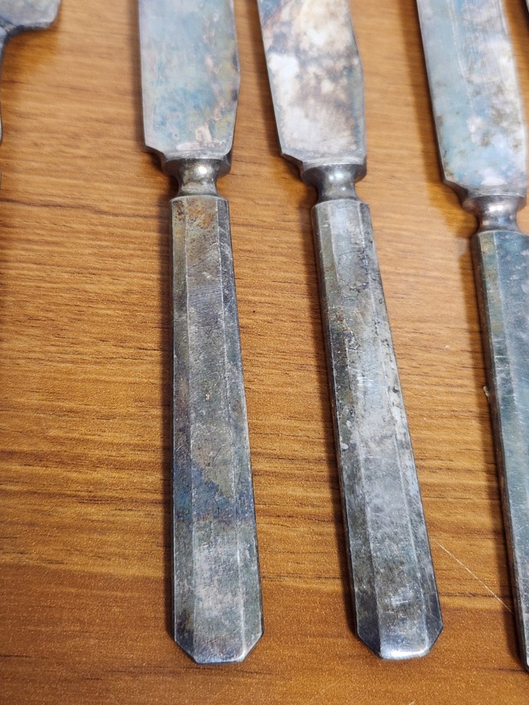 12pc Set Silverplate Flatware Set R Wallace 12