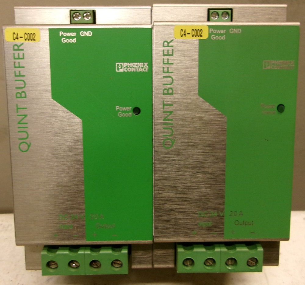 Phoenix Contact QUINT-BUFFER/24DC/20 24VDC 20A Buffer Module – Pack of 2