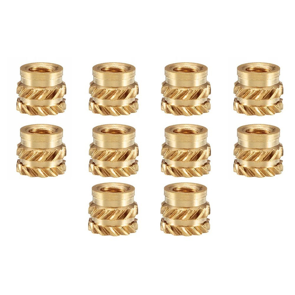 Brass 3D Printing Inserts Internal Thread Nuts 3D Printing Balanced Tightening
