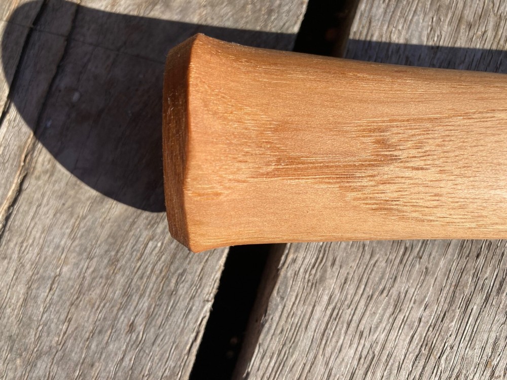 36" Amish Made Old Time Offset Broad Axe Handle USA Hickory