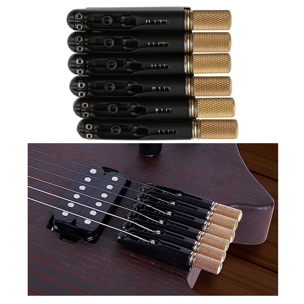 6 String Headless Guitar Bridge Tailpiece