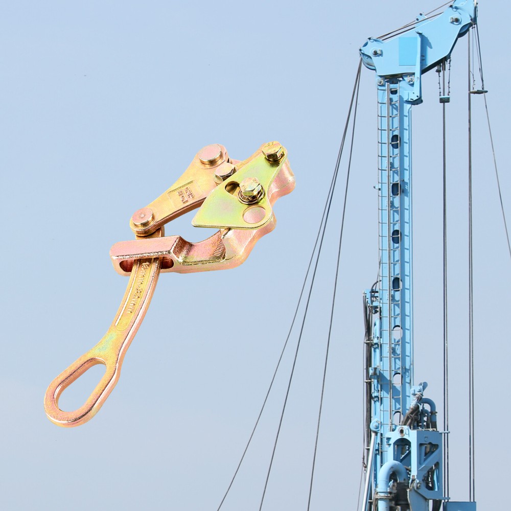 6600Lb Cable Clamp Pulling Jaw Grip Haven Grip Strand Wire Rope Hand Puller Tool