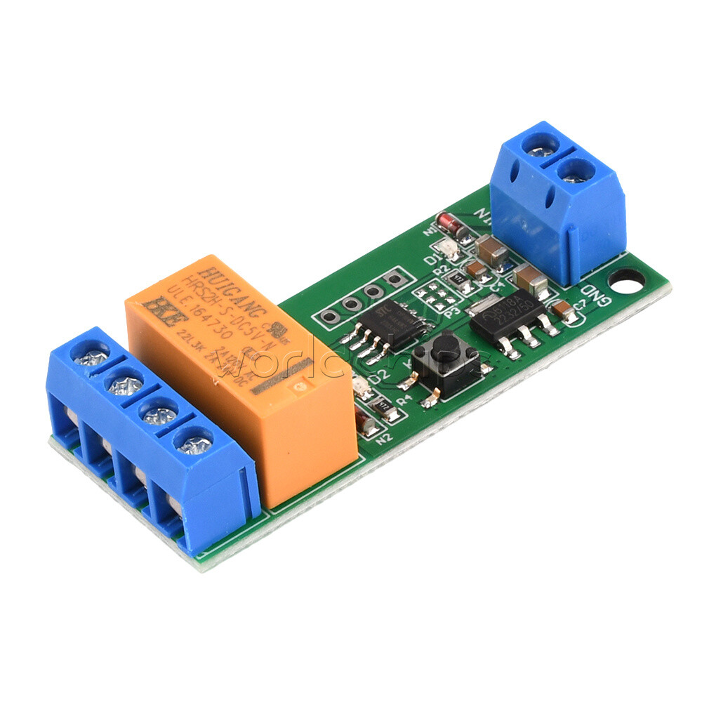 DC5/6/9/12V Motor Reverse Polarity Module Time Adjustable Delay Relay Module New