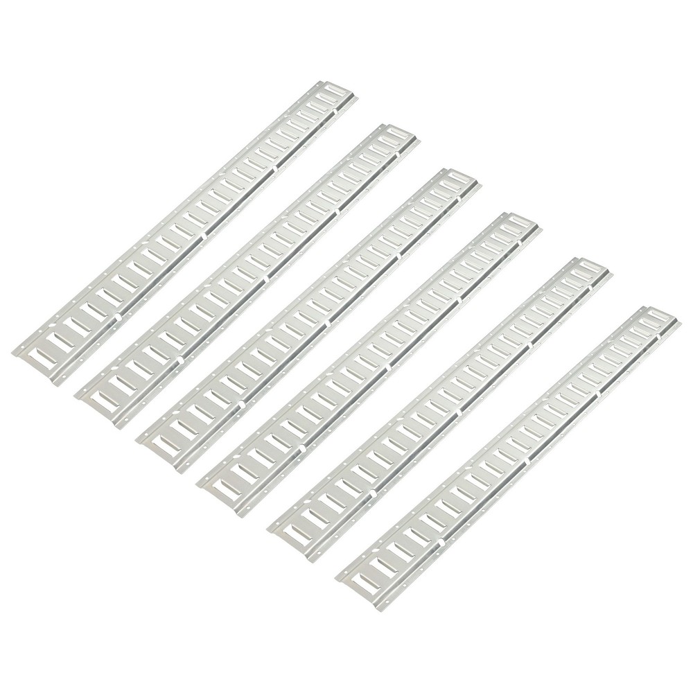 Labwork E Track Tie Down Rail Kit 4' (6 Pack) for Garages Vans Trailers ATV