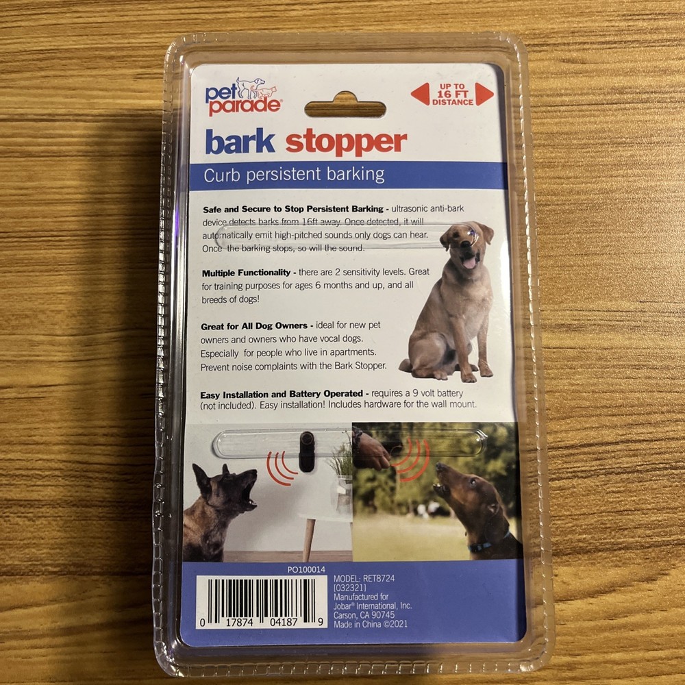 Pet Parade Bark Stopper