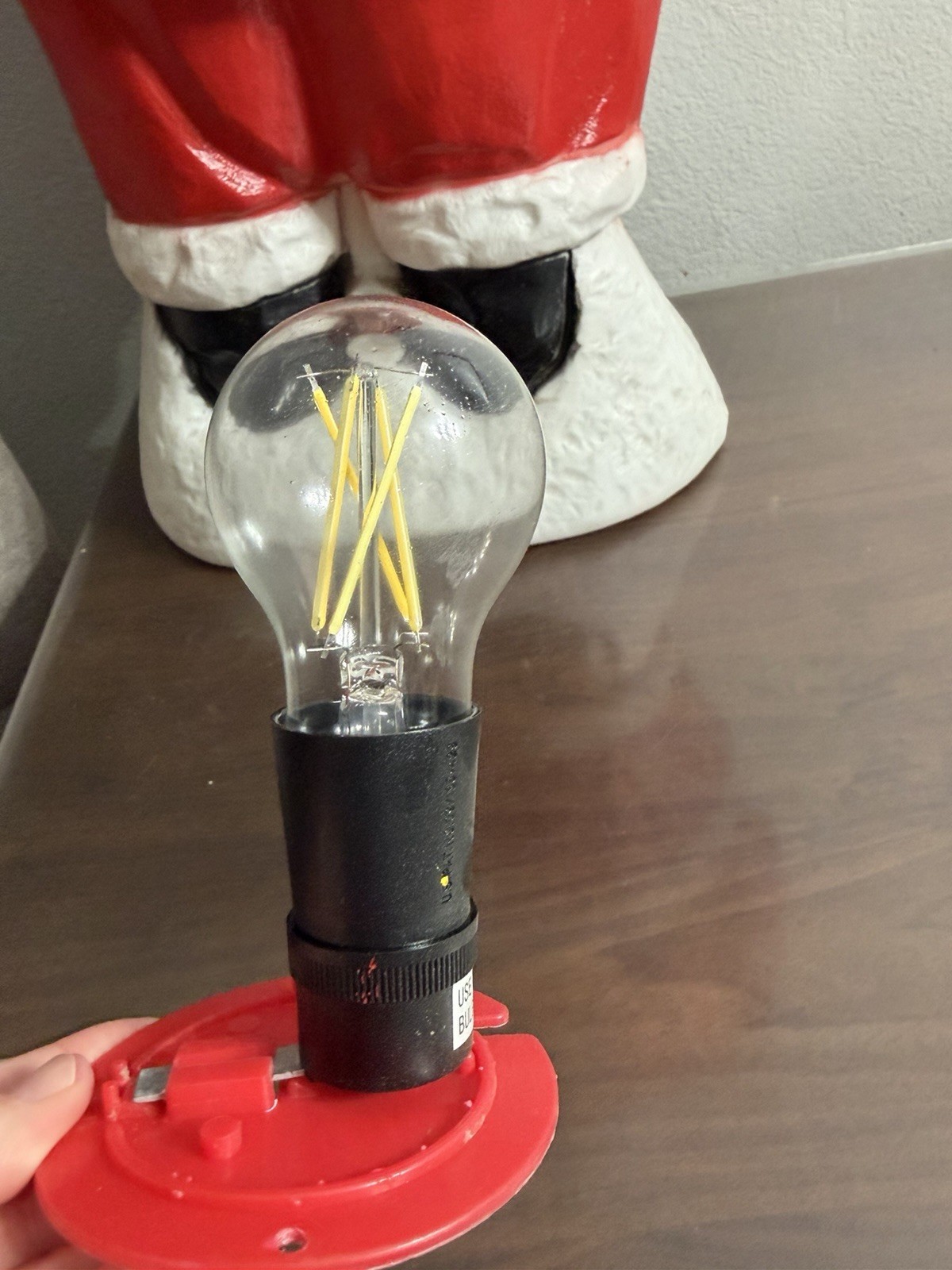 Vintage Empire Santa Claus 40" Blow Mold Lighted