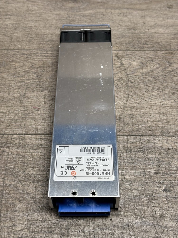 TDK-Lambda HFE1600-48 Power Supply 100-240VAC 14.2A