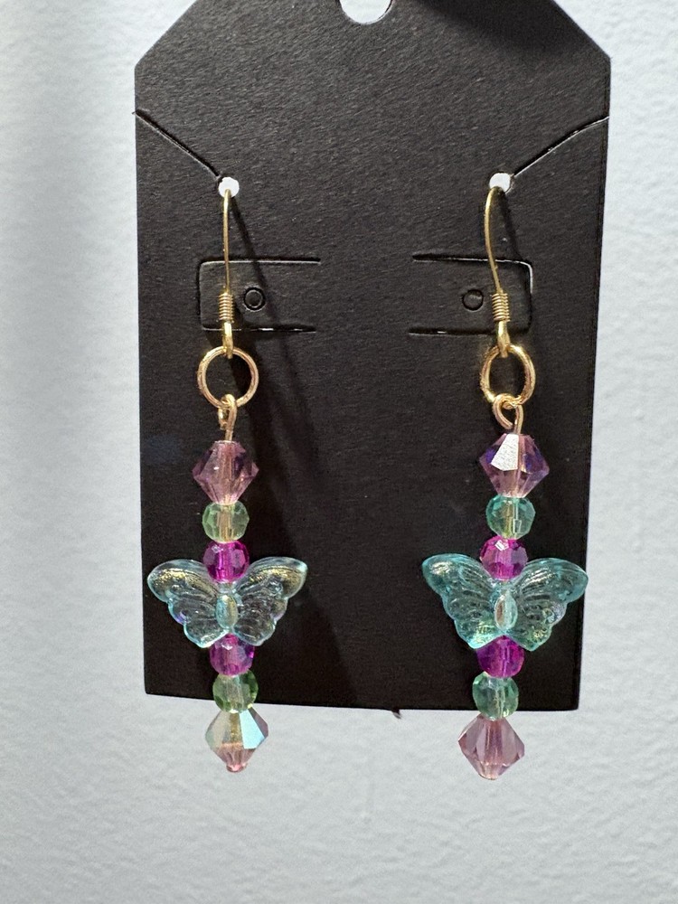 beaded earrings handmade