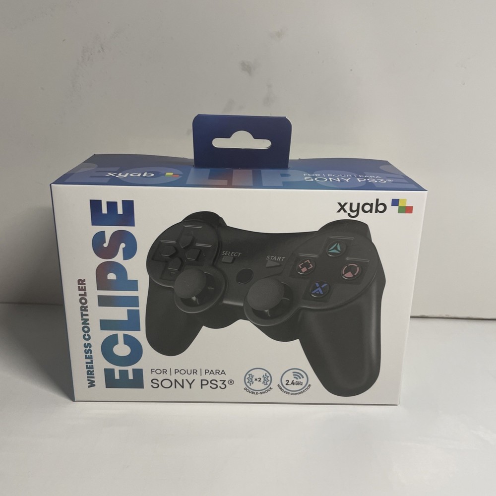 XYAB - ECLIPSE: PS3 Wireless Controller - Black - Playstation 3