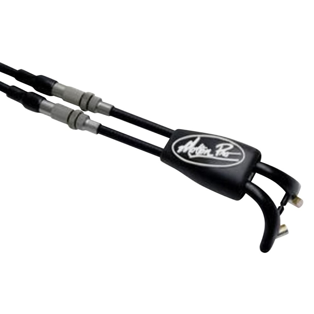 Motion Pro Revolver Black Vinyl Throttle Push-Pull Cable Set