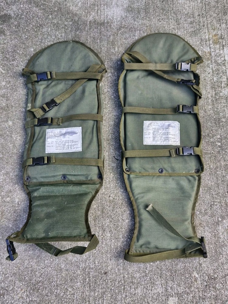 US MILITARY Shin Guards M-1984