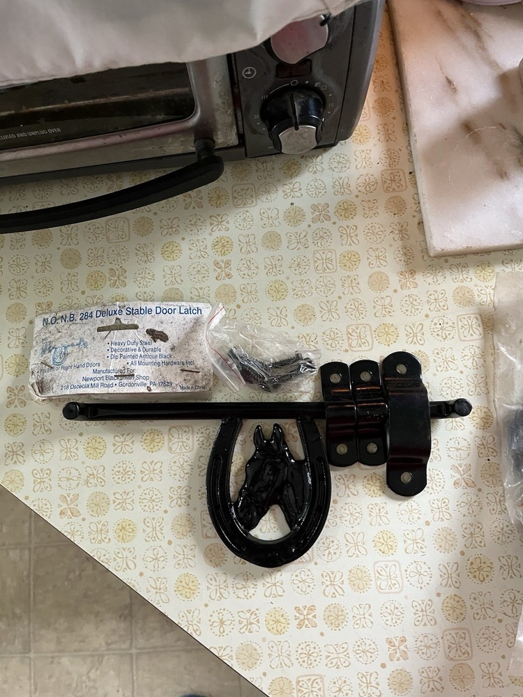 Vintage Cast Iron Stall Gate Latch