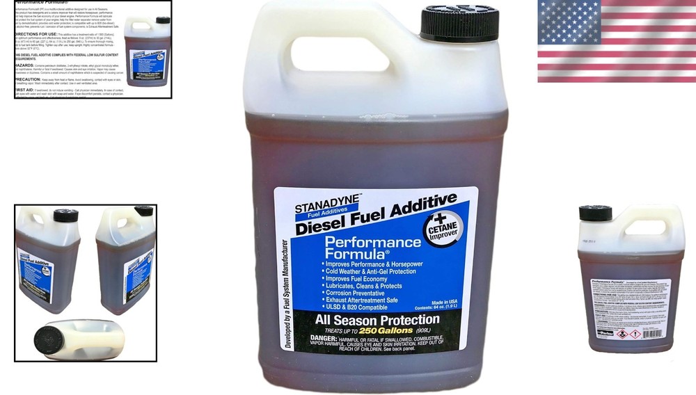 Performance Formula Diesel Treatment - 64oz Jug for Optimal Engine Protection