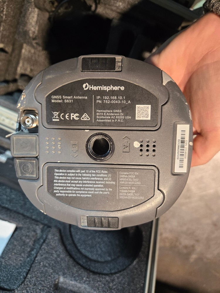 Hemisphere S631 GNSS GPS SURVEYOR Package REFERENCE 2A
