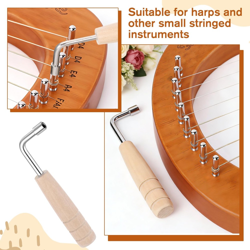 Tuning Wrench for Autoharp, Lyre, and Small String Instruments