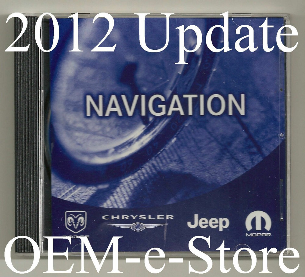 2006 2007 Jeep Commander Chrysler Pacifica Navigation DVD U.S Map v2012 Update