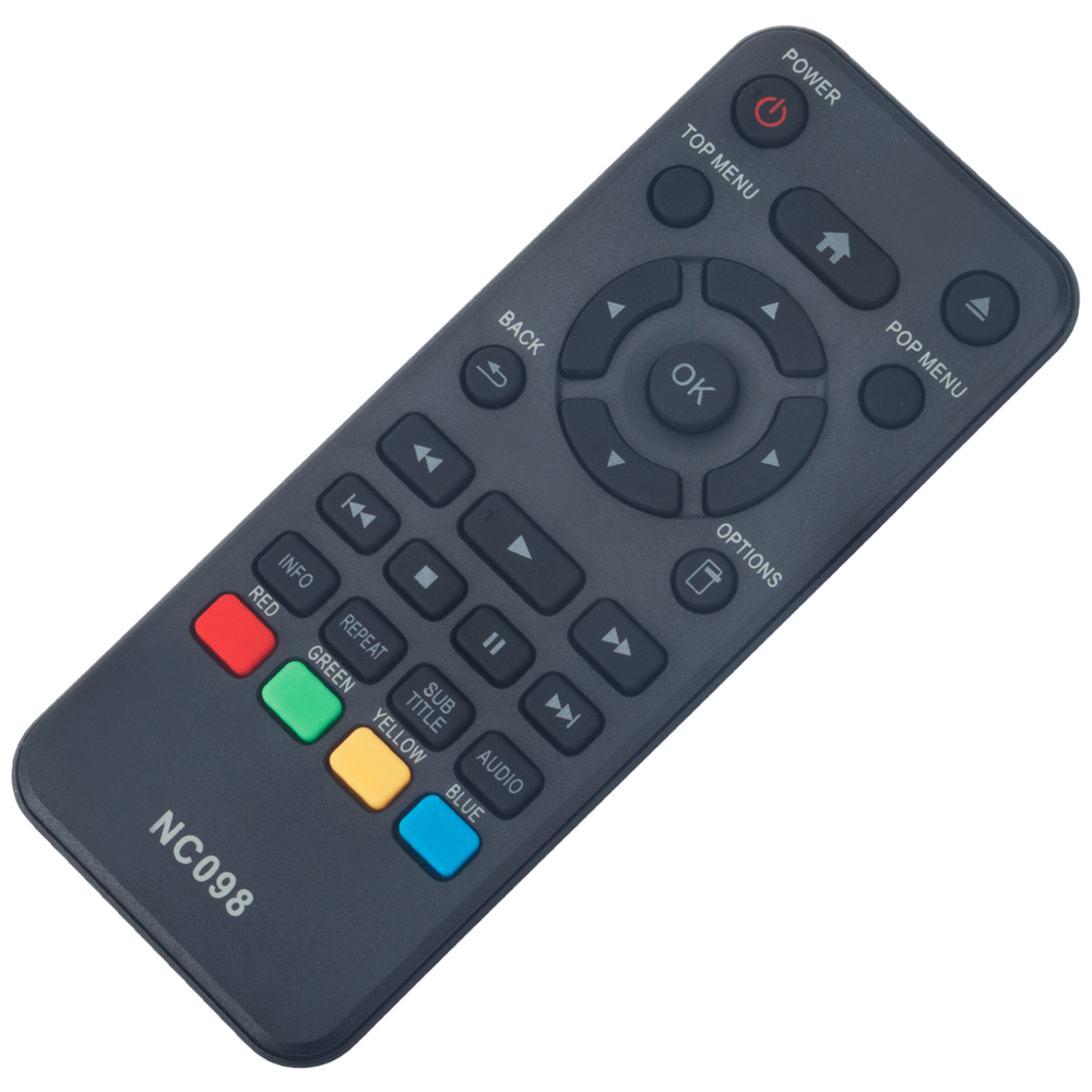 NC098 Replace Remote Control for Philips Blu-Ray Disc DVD Player BDP1502/F7