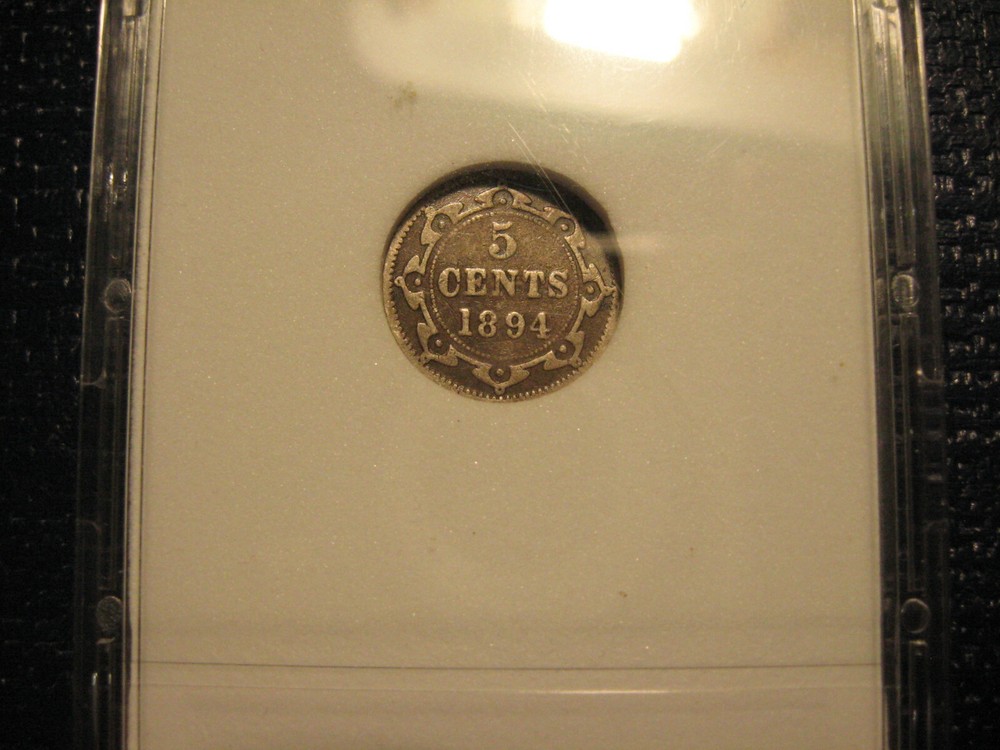 1894 Newfoundland coin set