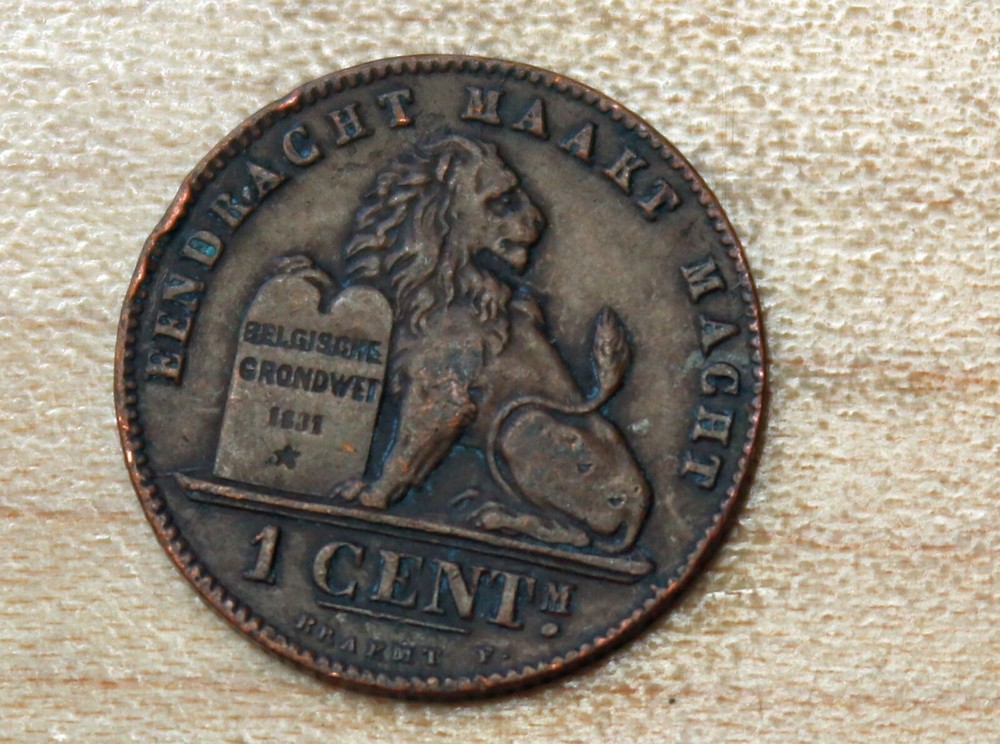 1894 Belgium 1 Centime