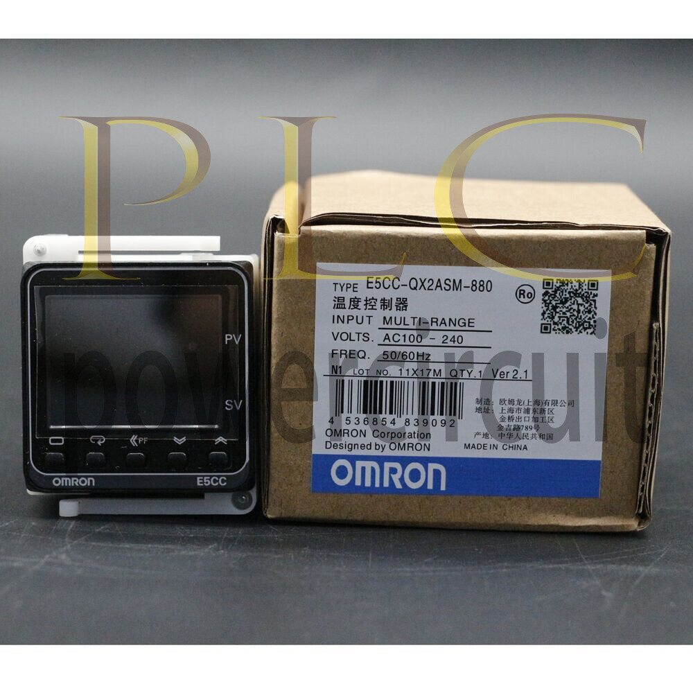New Omron E5CC-QX2ASM-880 E5CCQX2ASM880 Temperature Controller Free Shipping 1PC