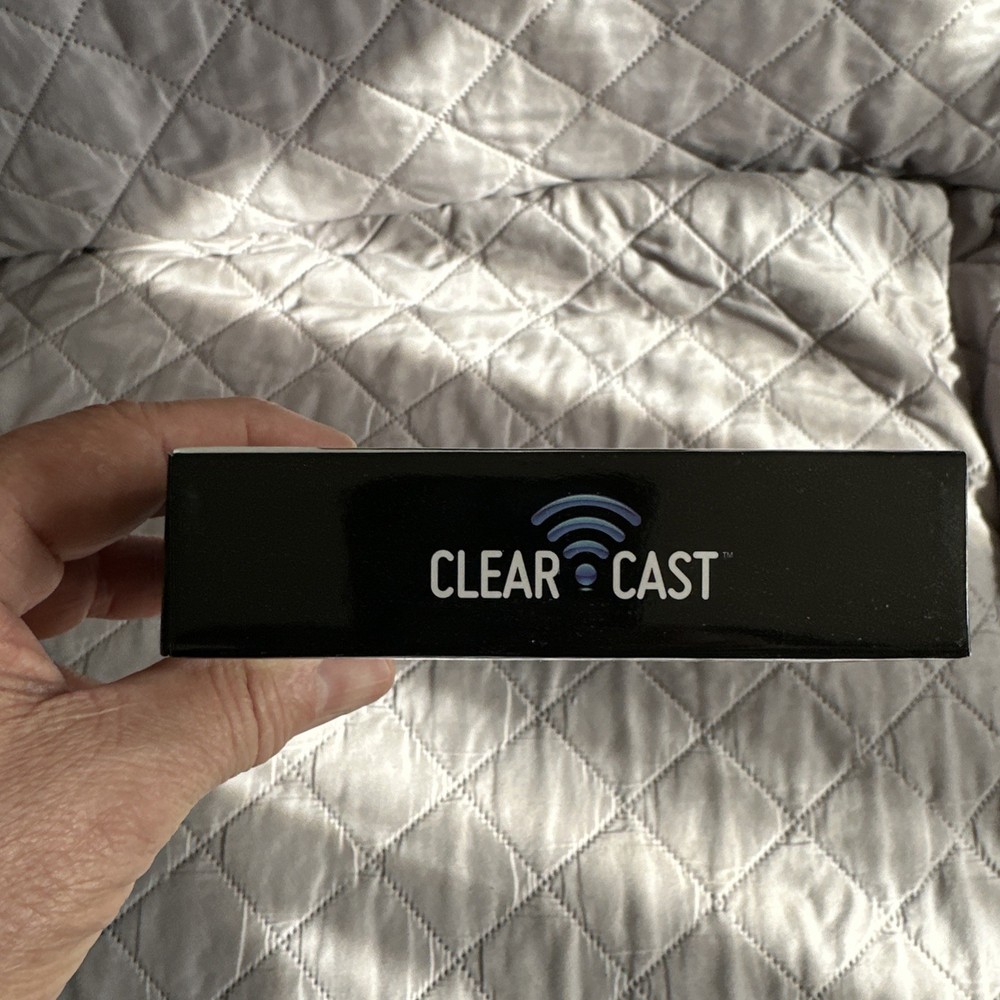 Genuine Clear Cast Solid Black X1 Digital Television Antenna New