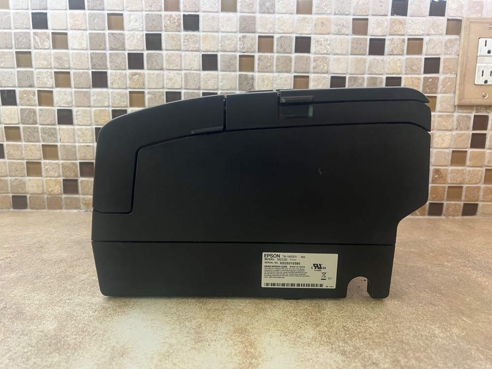Epson TM-H6000V M253B Direct Thermal Receipt Printer Check Reader