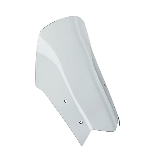 Motorcycle Front Windshield Windscreen Compatible with Yamaha Light Smoke