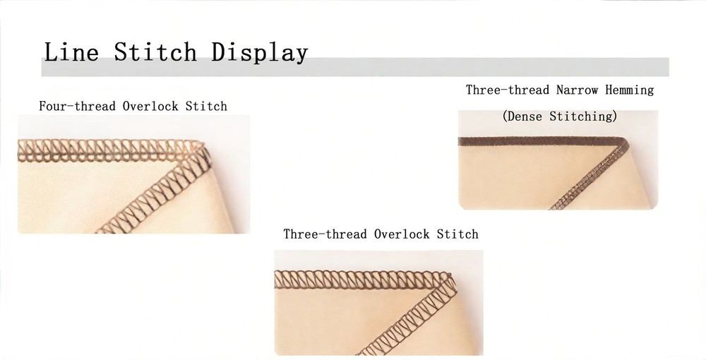 Sewing Edge Locking Machine Overlock Machine Edge Wrapping Machine Twin-needle