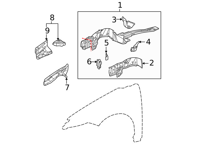 Genuine GM Bracket 22686157